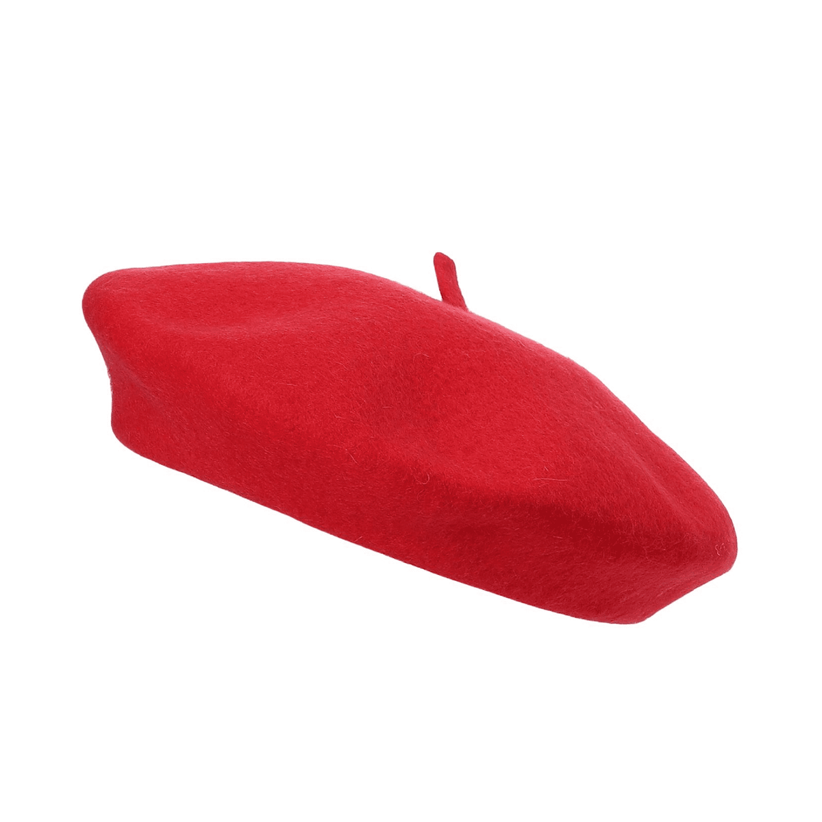 Red Wool Beret Hats – One Size