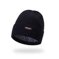 Men’s Black Fur-Lined Pro Heat Beanie Hat – 12 Pack – 12 hats – One Size (58–62 cm)