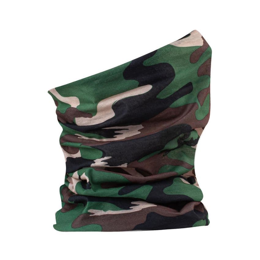 Camouflage Neck Tube Face Protector – 12 Pack – original gallery image 1