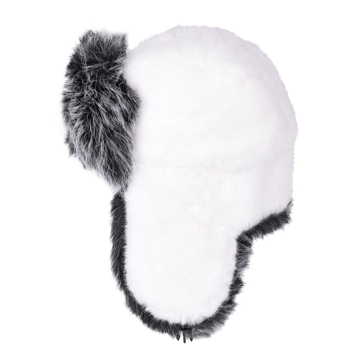 Fur Trapper Hats – White