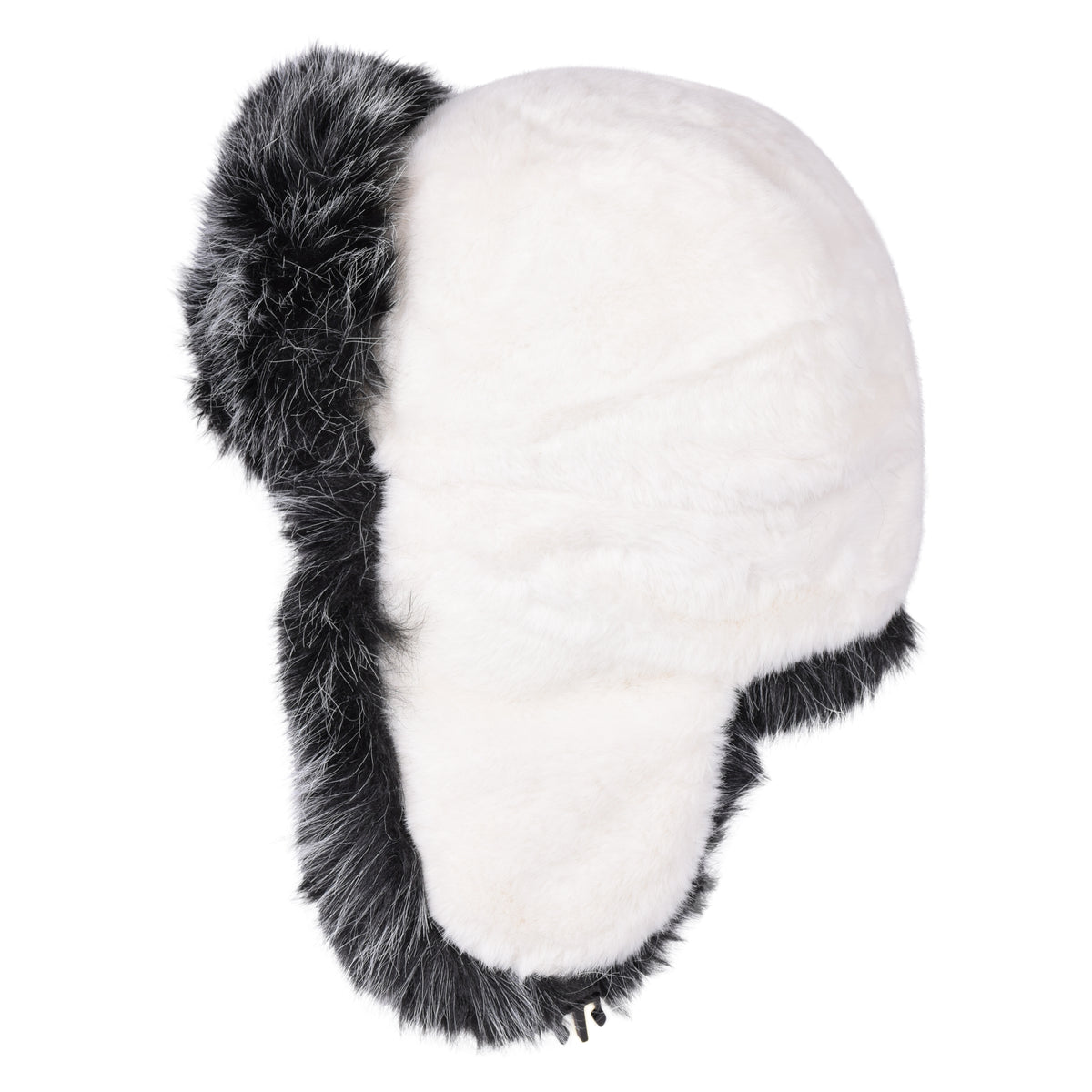 Fur Trapper Hats – Light Beige